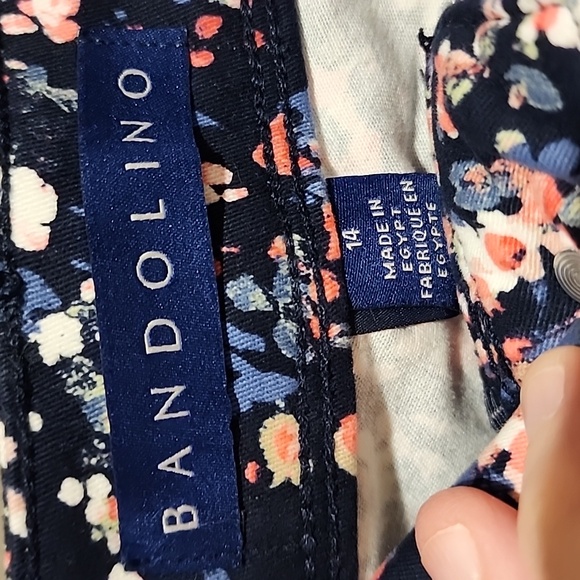 Lisbeth Skinner Bandolino cropped pants: 14 - Picture 5 of 6